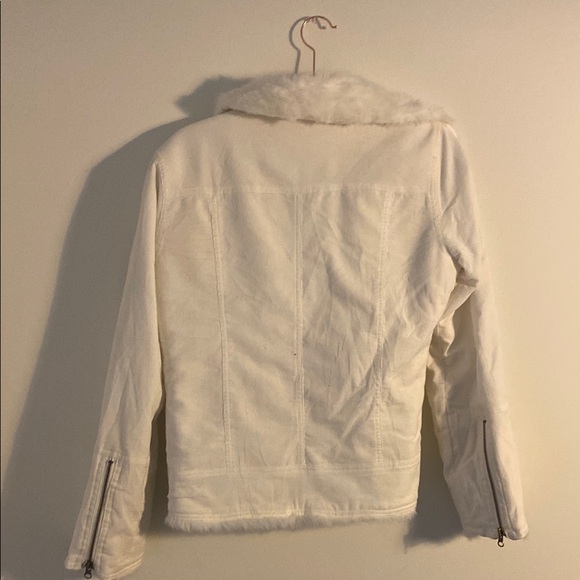 Vintage Costa Blanca White Teddy Jacket - Picture 3 of 3